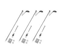 UKCOCO Accessoires pour Machine à Nouer Plantes en Acier Inoxydable Argenté, 3 Sets Lames, Ressorts et Poussoirs pour Tâches Agricoles et Gestion des Cultures