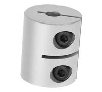 UKCOCO Accouplement Alliage Aluminium pour Moteur à Connecteur De Transmission Coupleur à Capacité De Couple pour Machines De Gravure Connexion Stable Et