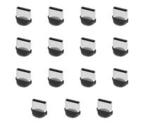 UKCOCO Adaptateur de Câble Magnétique Pivotant de Type C en Aluminium, 15pcs, Câble de Charge Magnétique Rotation à 360 Degrés pour Accessoires de Charge Fiables Couleur Aléatoire