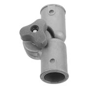 UKCOCO Adaptateur de Joint Rotatif 22 Mm en Alliage D'aluminium, Accessoire de Manche à Balai Réglable, Prise Rotative Extensible pour Nettoyage Sols et Plafonds, Compatible Perche