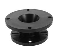 UKCOCO Adaptateur de Tweeter pour Haut-parleur Noir en Plastique, Compatible Amélioration Audio Voiture et Applications Cinéma Maison, Optimisant le Son sur Scène