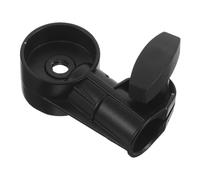 UKCOCO Adaptateur Pivotant pour Pupitre de Partition Joint de Pupitre Antidérapant Rotation 360° Réglage de Hauteur Plastique et Métal Noir 7x4,5x4cm Enseignement et Pratique