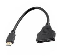 UKCOCO Adaptateur Splitter vers Double Femelle pour Moniteurs LCD et LED pour Salons Bureaux et Conférences