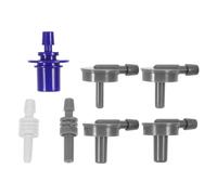 UKCOCO Adaptateurs Universels Lecture Fiable pour Brassard de Tensiomètre en Abs 7 Pièces, Transfert de Données Haute Précision Accessoires pour Usage et Domicile