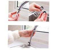 UKCOCO Aérateur de Robinet Abs Filtre Économiseur Eau pour Cuisine Diffuseur Éclaboussures avec Flexible Accessoire Pratique pour Eau
