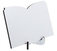 UKCOCO Album Photo à Sublimation Thermique en MDF Blanc 24x18 Cm, Cadre Photo Vierge pour Transfert Thermique, Support Bureau Décoratif pour Remise de Diplôme et Bricolage Créatif