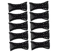 UKCOCO Anneaux Pour Cheveux Larges Élastiques 20 Pièces Mobilités Douces Cheveux Fins Accessoires Pour Femmes Filles Queue De Cheval Tenue Quotidienne