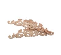 UKCOCO Appliques en Bois Complexes Décorations Décoratives Sculptées pour Meubles Décoration Murale Style Vintage