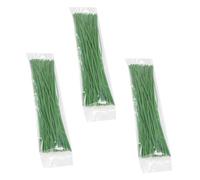 UKCOCO Attaches pour Plantes Vertes Lot de 300 en Fil de Fer Plastifié, Liens Réglables pour Support Sécurisé des Tiges Jardin ou Serrage