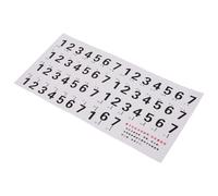 UKCOCO Autocollants Numériques Facile à Coller et Retirer pour Clavier de Piano 88 Touches en Pvc Blanc, Antitranspiration Design Professionnel pour Apprentissage Musical