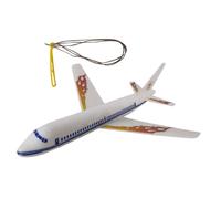 UKCOCO Avion Lanceur Simulation avec Ressort Élastique Ultra-Flexible Modèle Avion Mousse Léger pour Garçon Fille Jeu Extérieur Créatif et Pratique