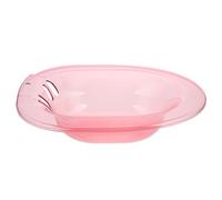 UKCOCO Bain de Siège Femme pour Toilette Assise et Soins Post-Partum Bassin de Bain Multiusage Rose Lavable Facilement Utilisable à Domicile Établissement