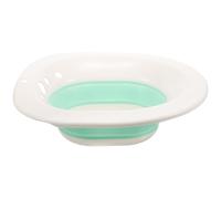 UKCOCO Bain de Siège Pliable Rangement Facile et Gain de Place pour Toilettes en PP et TPR, Bassin de Soins Post-partum pour Femmes Enceintes et Personnes Âgées