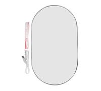 UKCOCO Balance Électronique pour Peser, Pèse Personne Digital Portable Mini, Verre Trempé, Noir, Affichage Numérique Lisible, Précision, Santé et Fitness, Usage à Domicile Voyage