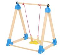 UKCOCO Balançoire pour Maison de poupée, 2 pièces, Mini Meubles, Micro Paysage, balançoire à Monter soi-même, décoration pour Aire de Jeux, Jardin féerique, Accessoire de Photographie