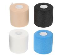 UKCOCO Bandages Élastiques Auto-Adhésifs 4Pcs Protection Articulaire Matériau Athlétique Confort Solide pour Poignets et Genoux Activités de Sport et Plein Air