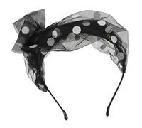 UKCOCO Bandeau Élégant pour Femme Bandeau Rétro Accessoire de Cheveux Décoratif pour Mariage et Tea Party