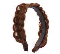 UKCOCO Bandeau Tressé Perruque Femme Maintien Sécurisé Confortable Design Unique Accessoire Cheveux Mode