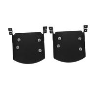 UKCOCO Barbe à Barbecue Accessoire Barbecue à Griller Port de déchargement des pellets Machine-Outil de Gril rainure pour Grill Outil de Grils de Charbon de Bois Le Fer Noir