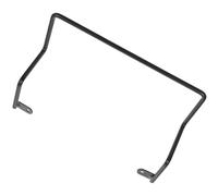 UKCOCO Barre Antidérapante pour Matelas Sommier, Butée de Glissement Latérale Noire, Support Robuste pour Cadre de Lit, Accessoire Maintien Matelas pour Chambre, Fixation Stable