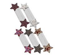 UKCOCO Barrettes à Cheveux en Plastique D'étoile 5pcs Invisibles sans Marques Confortables pour Fixation Discrète des Cheveux