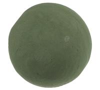 UKCOCO Base Mousse de Fleur Ronde 15cm en Écume Verte, pour Composition de Fleurs et Bricolage Floral Mariage