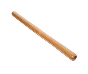 UKCOCO Bâton de Massage Musculaire en Bambou Housse de Rangement, Outil Manuel pour Étirements et Relaxation du Dos, Cou et Visage, Surface Polie sans Éclats