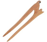 UKCOCO Bâtonnets à Cheveux en Bois Accessoire Coiffure pour Femmes Forme Chat Fourchette à Chignon Classique, Robuste et Support Longue Durée pour DIY et Rendez-