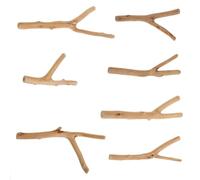 UKCOCO Bâtonnets de Bois Flotté Naturels pour Loisirs Créatifs, Petits Morceaux Uniques pour Décoration en Vase, Branches Décoratives pour Aquarium et Centres de Table, Bois Artisanal