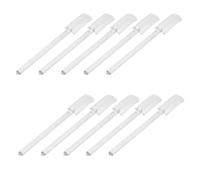 UKCOCO Bâtonnets de Nail Art en Plastique Transparent 32 Pièces pour Présenter Plusieurs Échantillons et Afficher la Vraie Couleur à Domicile Déplacement