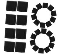 UKCOCO Bloc D'éponge Hydroponique De Serrage Noir 100 Pcs pour Culture sans Terre Légumes Et Plantes D'intérieur Plantation Hydroponique Jardinage Facile Substrat Respirant