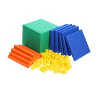 UKCOCO Bloc Mathématique Éducatif Mousse EVA Colorée Modèle Dopérations Décimales à Trois Cube Pédagogique pour Développement et Créativité Matériel et Sécurisé pour Lapprentissage