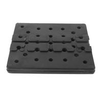 UKCOCO Bloc stabilisateur pour base de poubelle. Plaque de lestage | Bloc de lestage pour fond de poubelle, ajoute du poids pour éviter qu'elle ne se déplace, design discret, idéal par