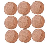 UKCOCO Blocs De Terreau Nutritif Compressés 60 Pcs Sol pour Pépinière Et Culture en Pot Bloc De Sol Enrichi pour Plantes Succulentes Et Cactus D’intérieur