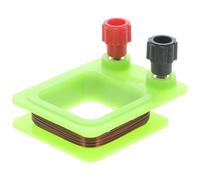 UKCOCO Bobine D’induction Magnétique Carrée pour Démonstration Physique, Bobine Primaire et Secondaire pour Expériences Électromagnétiques en Laboratoire, Matériel Pédagogique Éducatif