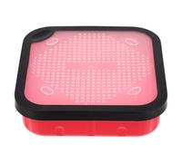 UKCOCO Boîte à Appâts Étanche Multifonction pour Boîte de Rangement pour Leurres et Accessoires au Carnassier Format Compact Couleur Rouge