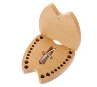 UKCOCO Boîte à Dents de Lait pour Garçon Fille Rangement Souvenir Pratique et Décoratif Coffret Mémoire pour Dents Perdues Cadeau Naissance Garçon Fille