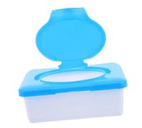 UKCOCO Boîte à Lingettes Humides en Plastique avec Couvercle Conteneur de Lingettes Polyvalent pour Bureau et Voyage Capacité Conservation de L'humidité