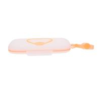 UKCOCO Boîte à Lingettes Humides Portable pour Étui de Rangement Pratique avec Design de Sangle pour Poussettes et Usage Extérieur Matériau Sécurisé par Bouton pour Facile