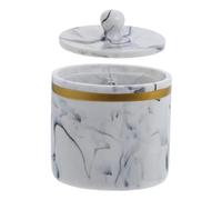 UKCOCO Boîte à Motif avec Couvercle Organiseur de Maquillage en Distributeur Salle de Bain Contenant à Cure-Dents 1 Pièce