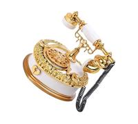 UKCOCO Boîte à Musique Décorative Polyvalente Style Téléphone Vintage pour Bureau et Rangement Élégant Décoration Rétro et Cadeau Original