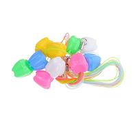 UKCOCO Boîte à Souvenirs Dents de Lait Garçon et Filles, Coffret 10 Pièces Multicolore, Petite Taille, Plastique Léger, Conservation Premières Dents Bébé Fille Garçon, Rangement Compact pour Présents