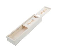 UKCOCO Boîte Bois pour Annonce de Grossesse avec Couvercle Étui de Rangement pour Test de Grossesse Boîte de Rangement pour Souvenirs de Naissance