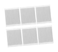UKCOCO Boîte De 6 Pièces Filtre à Charbon pour Litière pour Chat Élément De Filtre De Filtre Chat Filtres De Rechange pour Fontaine à Chat Filtres à Litière Charbon De Bambou Blanche