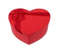 UKCOCO Boîte de Cœur Coffret Élégant pour et Fleurs pour Saint Valentin et un Romantique Boîte Forme de Cœur Durable et