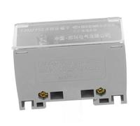 UKCOCO Boîte de Dérivation Encastrée Din Rail Compacte Entrée Sorties Terminal Électrique Sûr Installation Rapide pour Circuits Multiples
