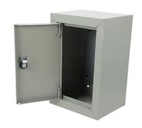 UKCOCO Boîte de Jonction Extérieure Étanche Boîtier de Distribution Durable et Pratique avec Design Sécurisé pour Prévenir Vol Dimensions Couleur Gris