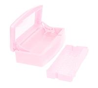 UKCOCO Boîte De Plateau Pour Outils Manucure Multifonction Rangement Compact Pour Coupe-ongles Pince Et Accessoires Nail Art Usage Professionnel Et Domestique Surface Lisse Et Résistante