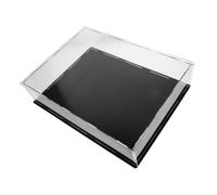 UKCOCO Boîte de Présentation pour Livres Bibliques, Vitrine Acrylique Noire 33x25x7,5cm, Anti-poussière et Anti-Rayures, pour Livres D’édition Spéciale et Album, Bureau et Étude