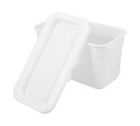 UKCOCO Boîte de Rangement avec Couvercle pour Dosettes Lessive Compartiments Conteneur pour Poudre à Laver et Adoucissantes Organisateur Pratique pour Buanderie